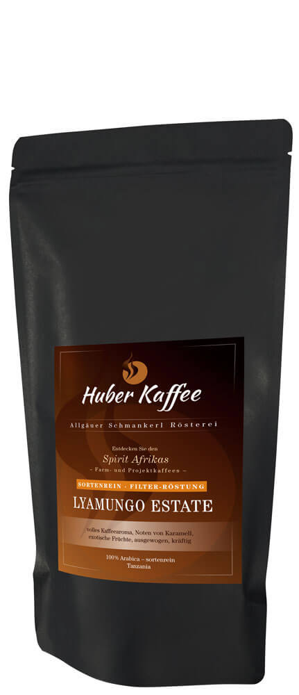 Tanzania-Lyamungo Plantage - Filterröstung, Sortenrein 500g